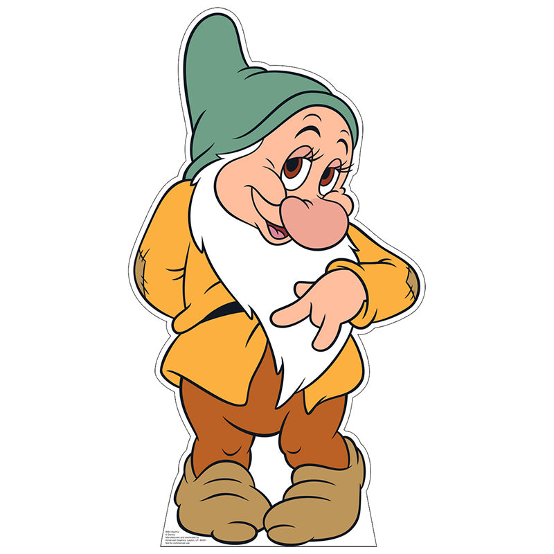BASHFUL Snow White and the Seven Dwarfs Cardboard Cutout Standup Standee