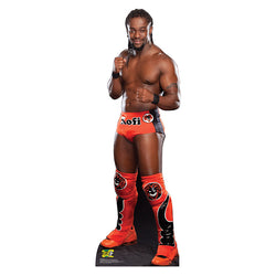 KOFI KINGSTON WWE Lifesize Cardboard Cutout Standup Standee - Front
