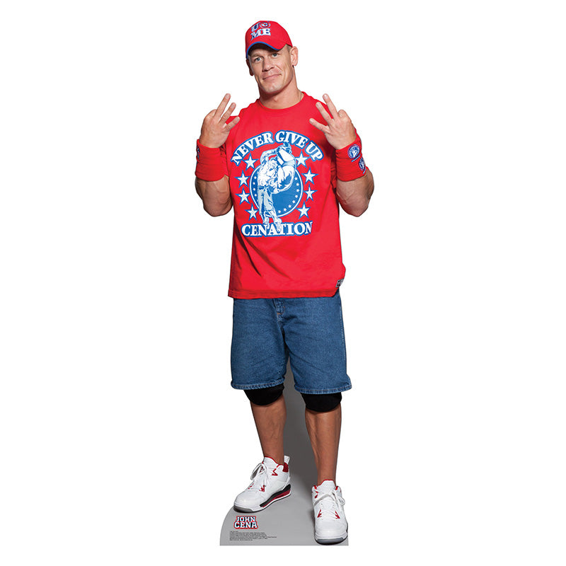 JOHN CENA WWE Lifesize Cardboard Cutout Standup Standee - Front