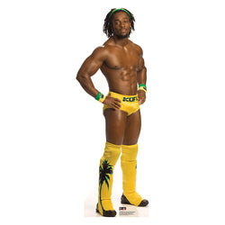KOFI KINGSTON WWE Lifesize Cardboard Cutout Standup Standee - Front