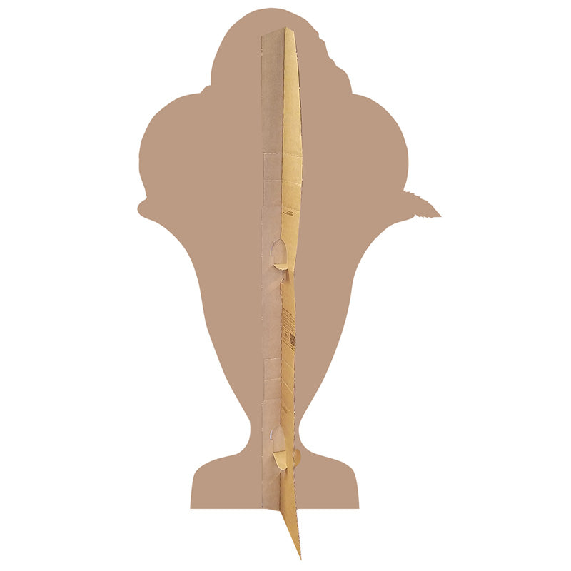 ICE CREAM SUNDAE Cardboard Cutout Standup / Standee (Back)