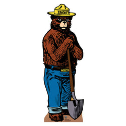 SMOKEY THE BEAR Lifesize Cardboard Cutout Standup Standee - Front