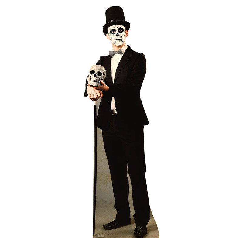 DAY OF THE DEAD MAN Lifesize Cardboard Cutout Standup Standee - Front