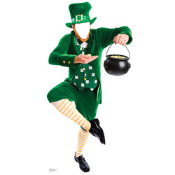 LEPRECHAUN STAND-IN Lifesize Cardboard Cutout Standup Standee - Front