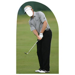GOLFER STAND-IN Lifesize Cardboard Cutout Standup Standee - Front