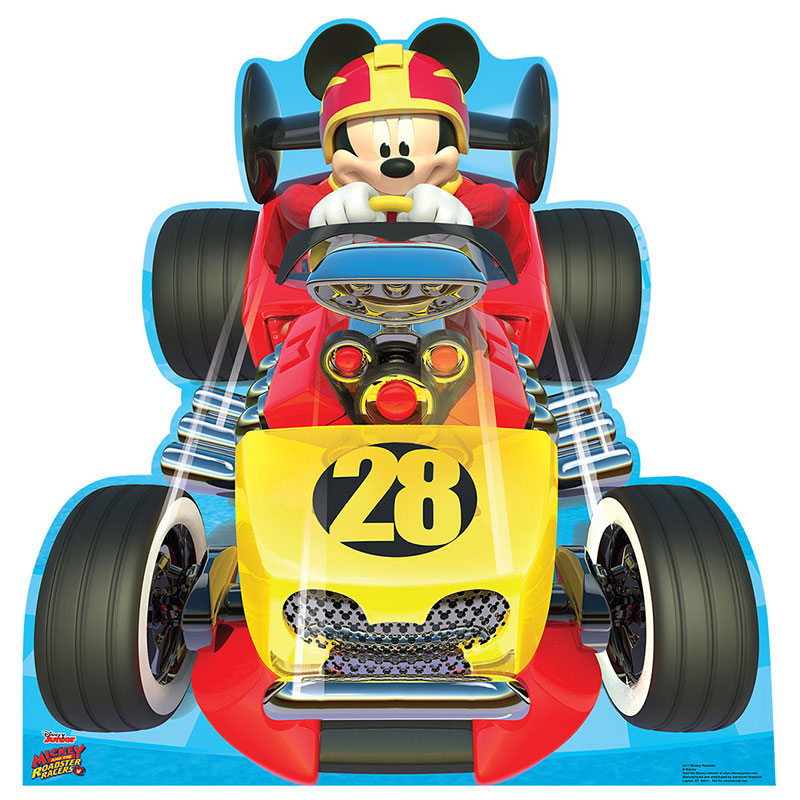 MICKY MOUSE IN CAR