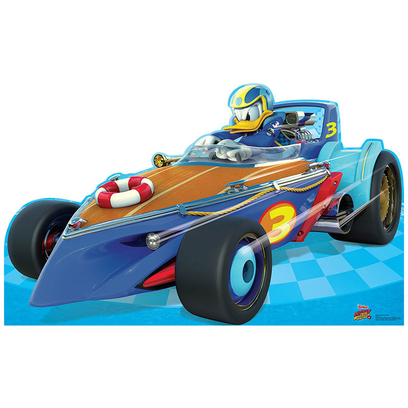 DONALD DUCK IN CAR