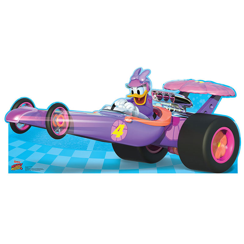 DAISY DUCK IN CAR