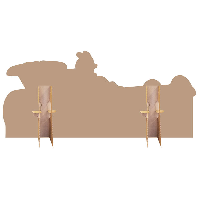 DAISY DUCK IN CAR "Mickey and the Roadster Racers" Cardboard Cutout Standup Standee - Back