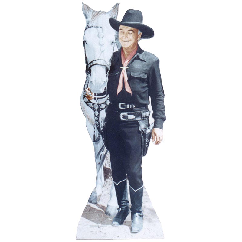 HOPALONG CASSIDY Lifesize Cardboard Cutout Standup Standee - Front