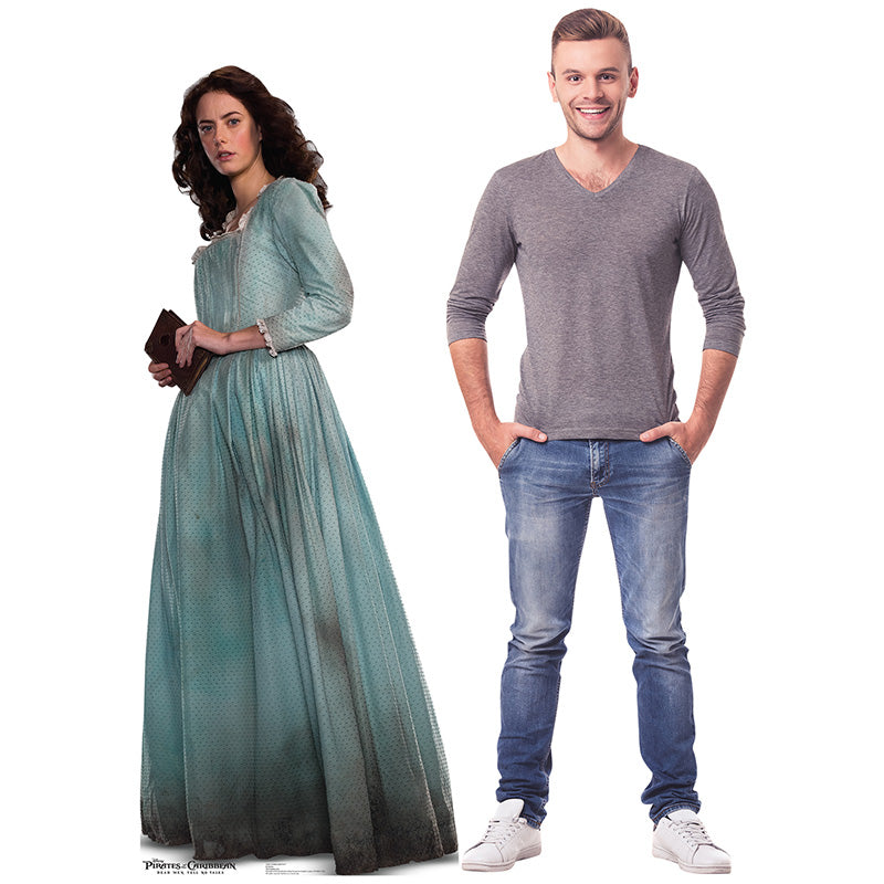 CARINA SMYTH "Pirates of the Caribbean: Dead Men Tell No Tales" Lifesize Cardboard Cutout Standup Standee - Example