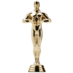 GOLD TROPHY Cardboard Cutout Standup Standee - Front