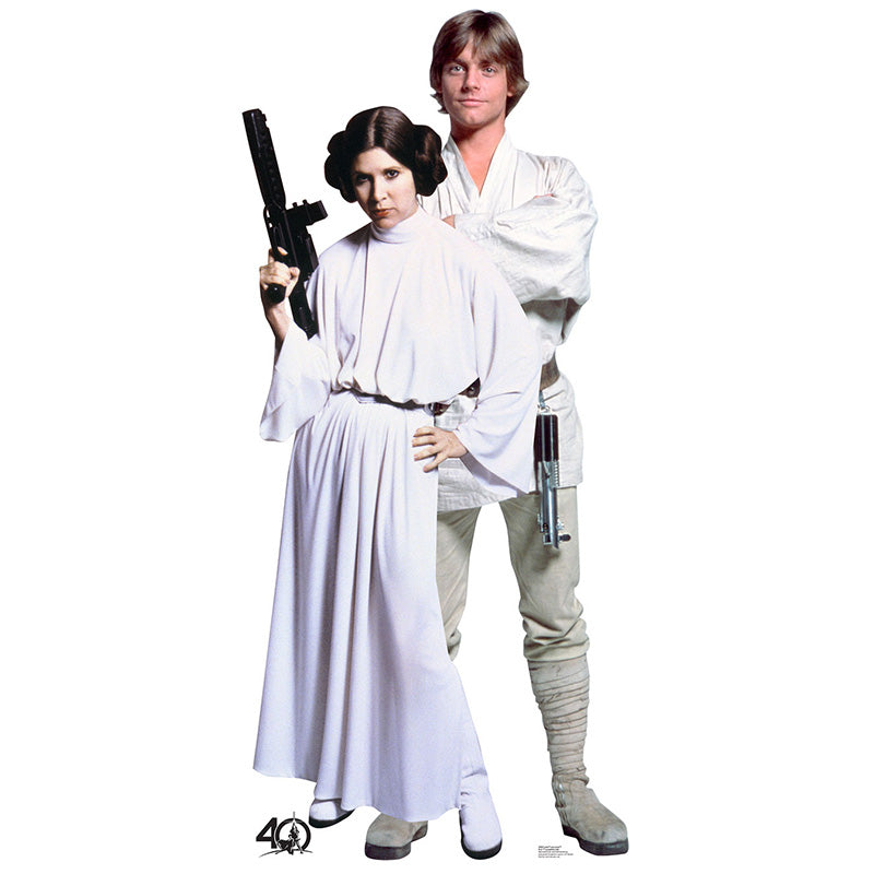 LUKE SKYWALKER & PRINCESS LEIA