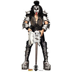 THE DEMON / GENE SIMMONS KISS Lifesize Cardboard Cutout Standup Standee - Front