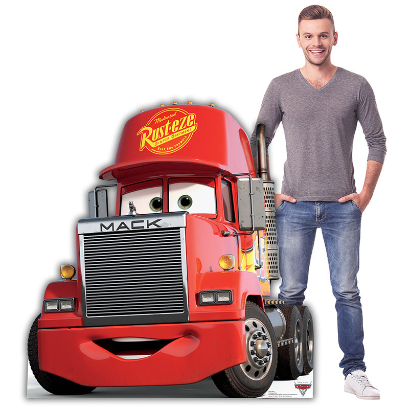 MACK "Cars 3" Cardboard Cutout Standup Standee - Example