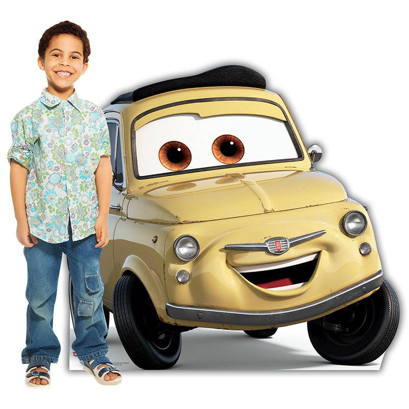 LUIGI "Cars 3" Cardboard Cutout Standup Standee - Example