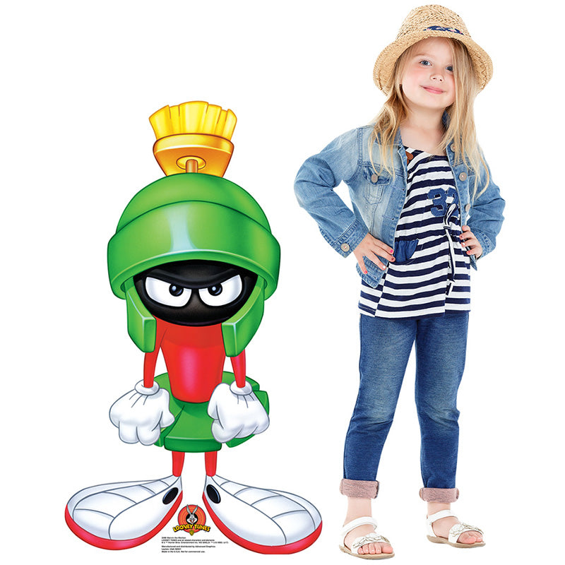 MARVIN THE MARTIAN "Looney Tunes" Cardboard Cutout Standup Standee - Example