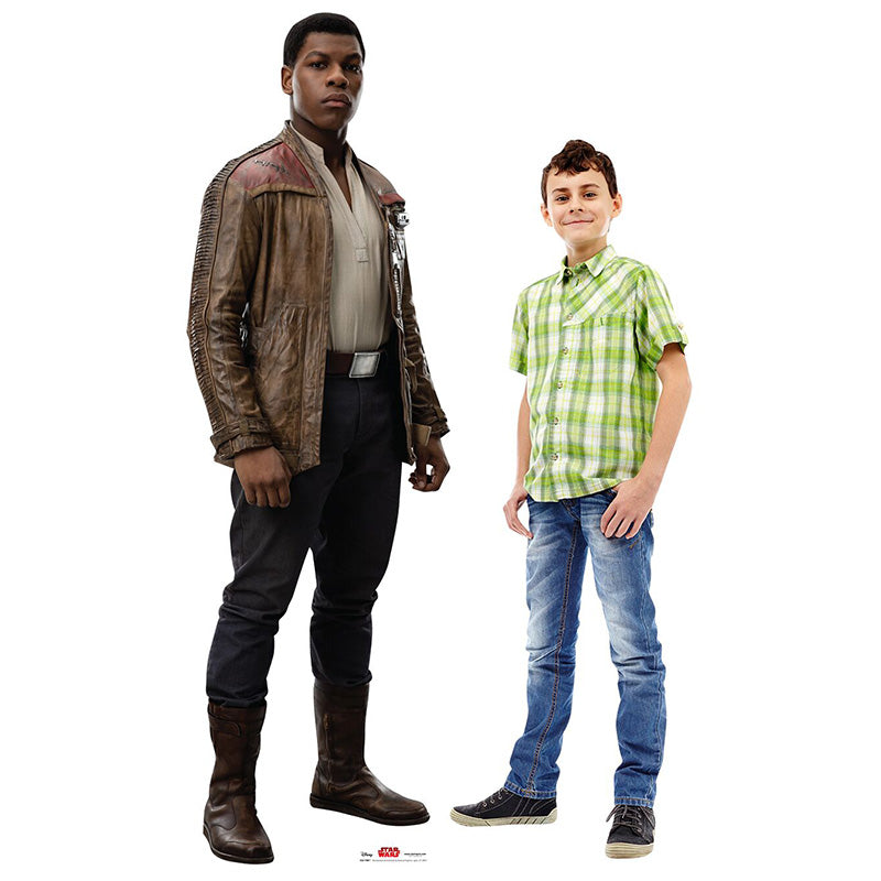 FINN "Star Wars VIII: The Last Jedi" Lifesize Cardboard Cutout Standup Standee - Example