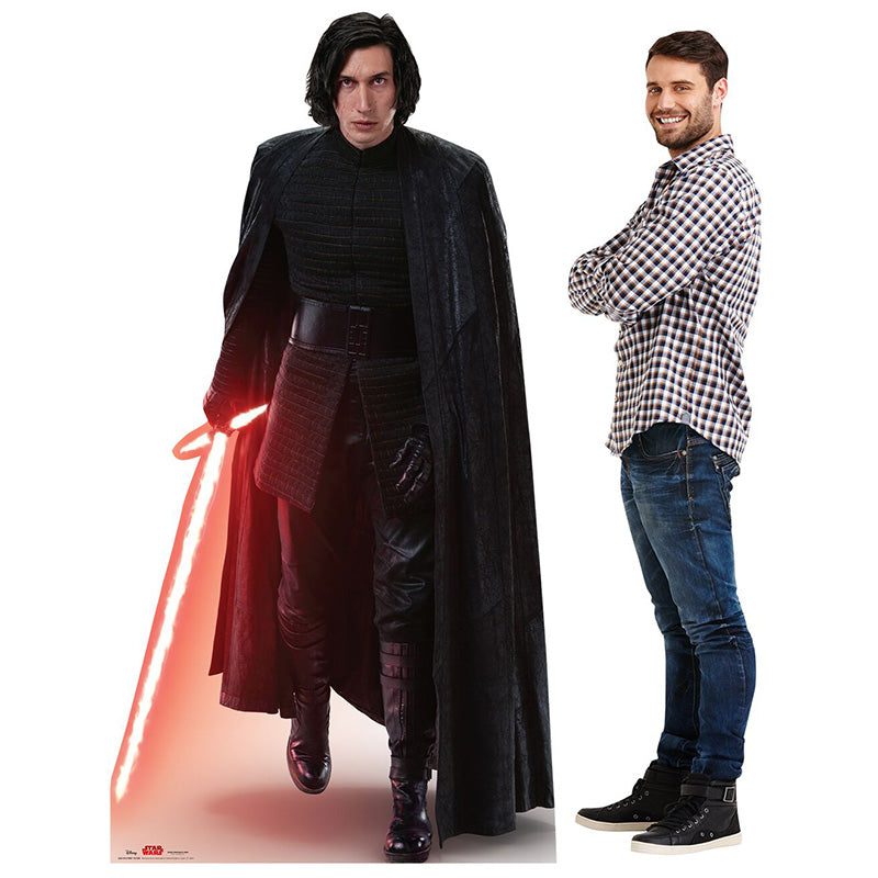 KYLO REN "Star Wars VIII: The Last Jedi" Lifesize Cardboard Cutout Standup Standee - Example