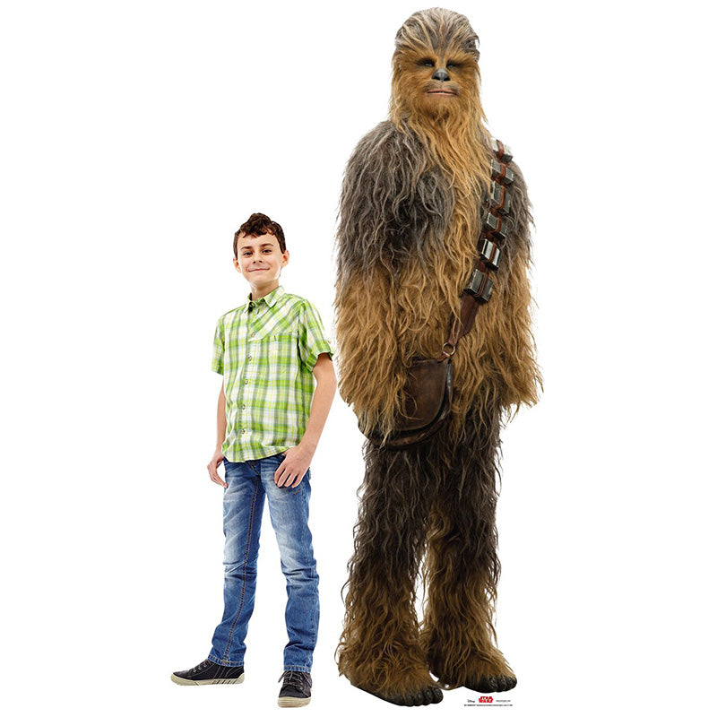 CHEWBACCA "Star Wars VIII: The Last Jedi" Lifesize Cardboard Cutout Standup Standee - Example