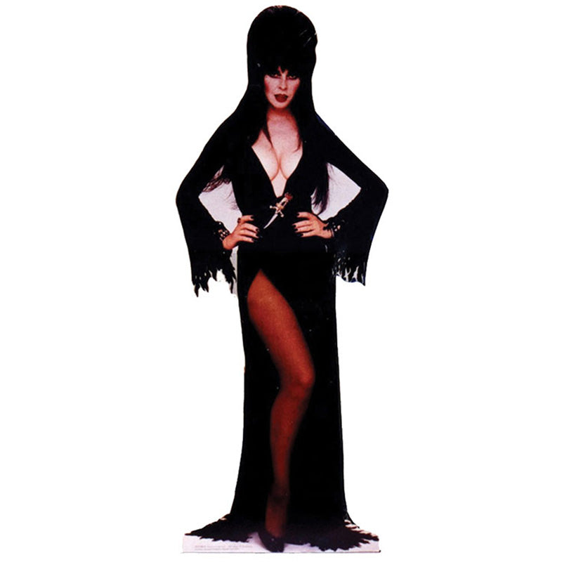 ELVIRA TALKING Lifesize Cardboard Cutout Standup Standee - Front