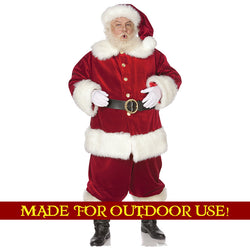 SANTA CLAUS Lifesize Plastic Outdoor Standup Standee
