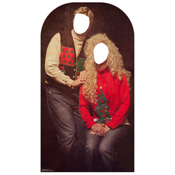 UGLY CHRISTMAS SWEATER STAND-IN Lifesize Cardboard Cutout Standup Standee - Front