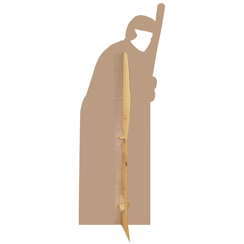 BASEBALL PLAYER STAND-IN Lifesize Cardboard Cutout Standup Standee - Back