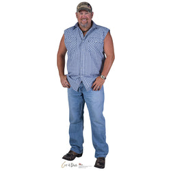 LARRY THE CABLE GUY Lifesize Cardboard Cutout Standup Standee - Front