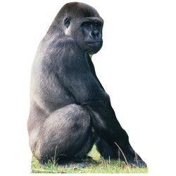GORILLA Lifesize Cardboard Cutout Standup Standee - Front