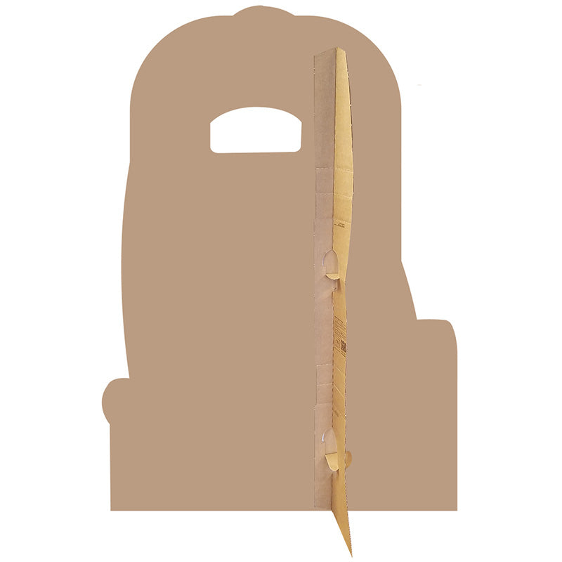 BOBSLED STAND-IN Lifesize Cardboard Cutout Standup Standee - Back