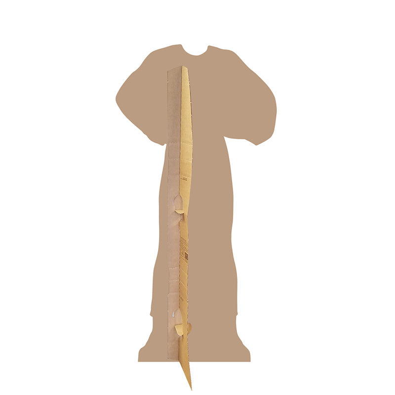 BOBSLEDDER STAND-IN Lifesize Cardboard Cutout Standup Standee - Back