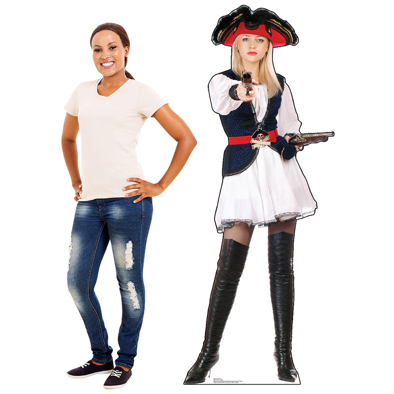 PIRATE WENCH Lifesize Cardboard Cutout Standup Standee - Example