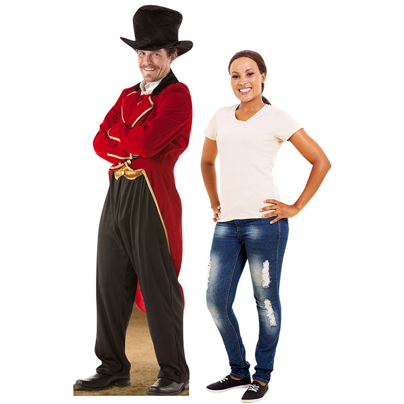 Circus Ringmaster Lifesize Cardboard Cutout Standup Standee