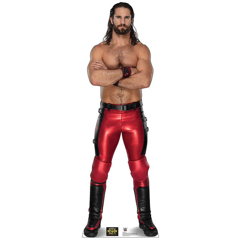 SETH ROLLINS WWE Lifesize Cardboard Cutout Standup Standee - Front