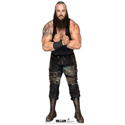 BRAUN STROWMAN WWE Lifesize Cardboard Cutout Standup Standee - Front