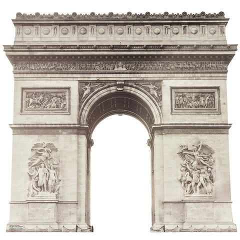 ARC DE TRIOMPHE Cardboard Cutout Standup Standee - Front
