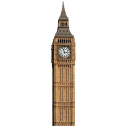 BIG BEN CLOCK TOWER Cardboard Cutout Standup Standee - Front