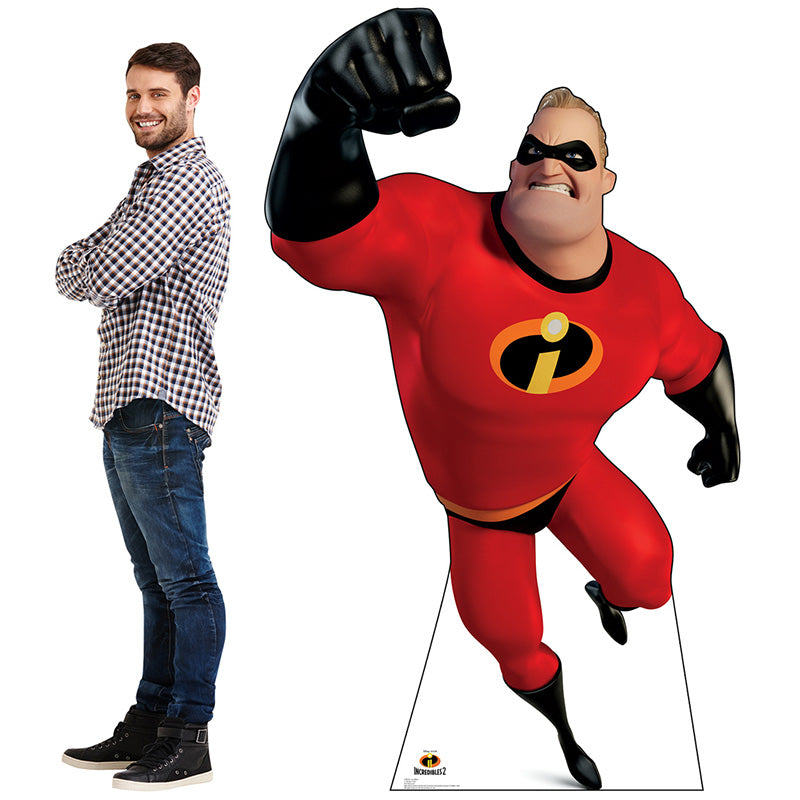 MR. INCREDIBLE / BOB PARR "Incredibles 2" Lifesize Cardboard Cutout Standup Standee - Example