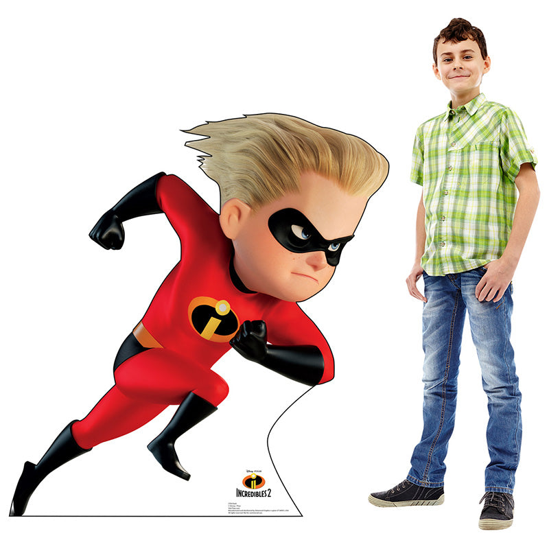 DASHIELL DASH ROBERT PARR "Incredibles 2" Lifesize Cardboard Cutout Standup Standee - Example