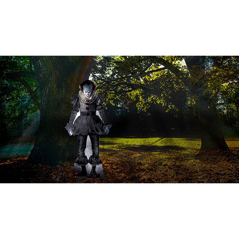 PENNYWISE "It" Lifesize Plastic Outdoor Cutout Standup Standee - Example