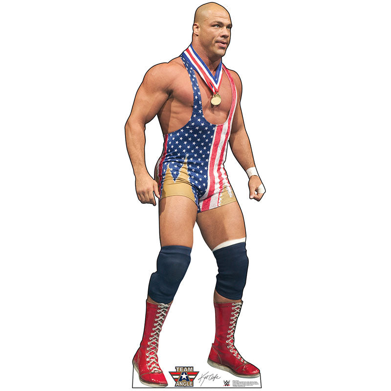 KURT ANGLE WWE Lifesize Cardboard Cutout Standup Standee - Front