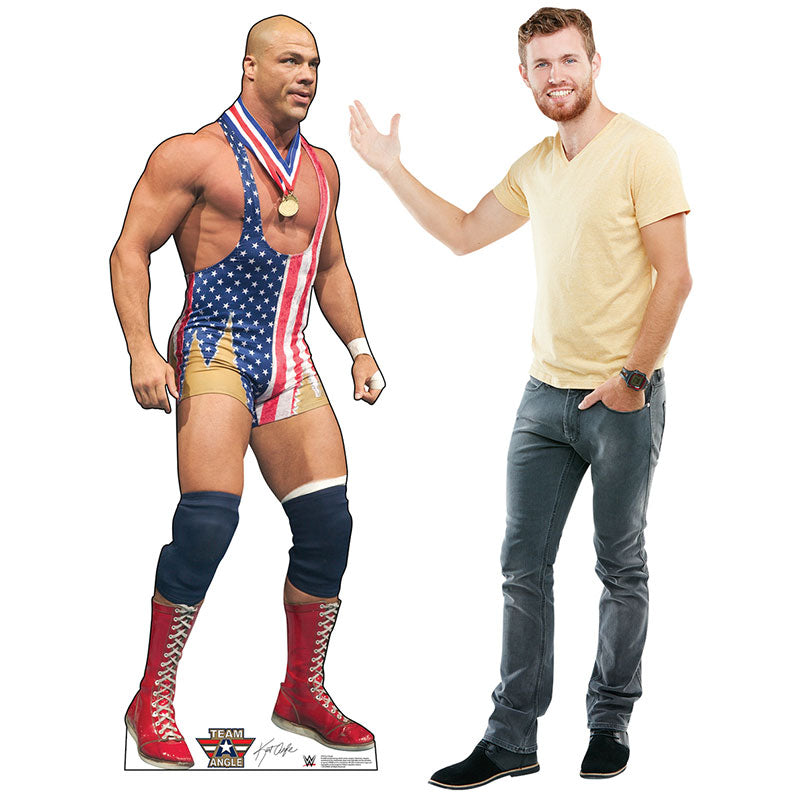 KURT ANGLE WWE Lifesize Cardboard Cutout Standup Standee - Example