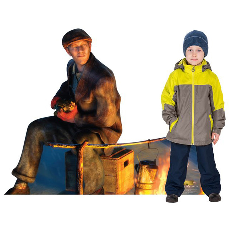 HOBO "The Polar Express" Lifesize Cardboard Cutout Standup Standee - Example