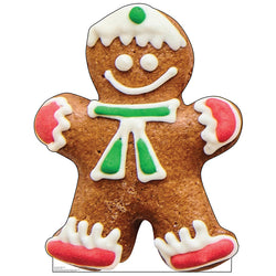 GINGERBREAD MAN Cardboard Cutout Standup Standee - Front