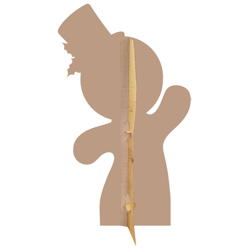 GINGERBREAD MAN Cardboard Cutout Standup Standee - Back