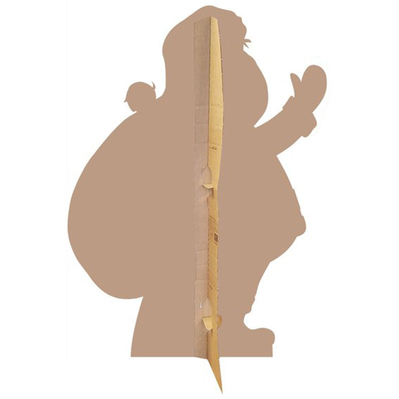 SANTA CLAUS Cardboard Cutout Standup Standee - Back
