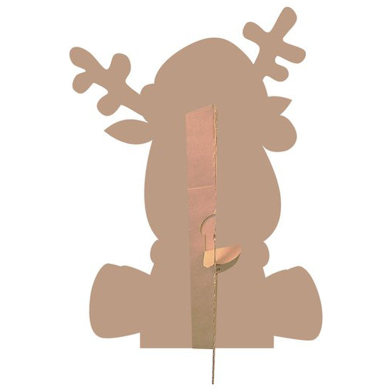 REINDEER Cardboard Cutout Standup Standee - Back