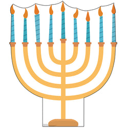 MENORAH Cardboard Cutout Standup Standee - Front