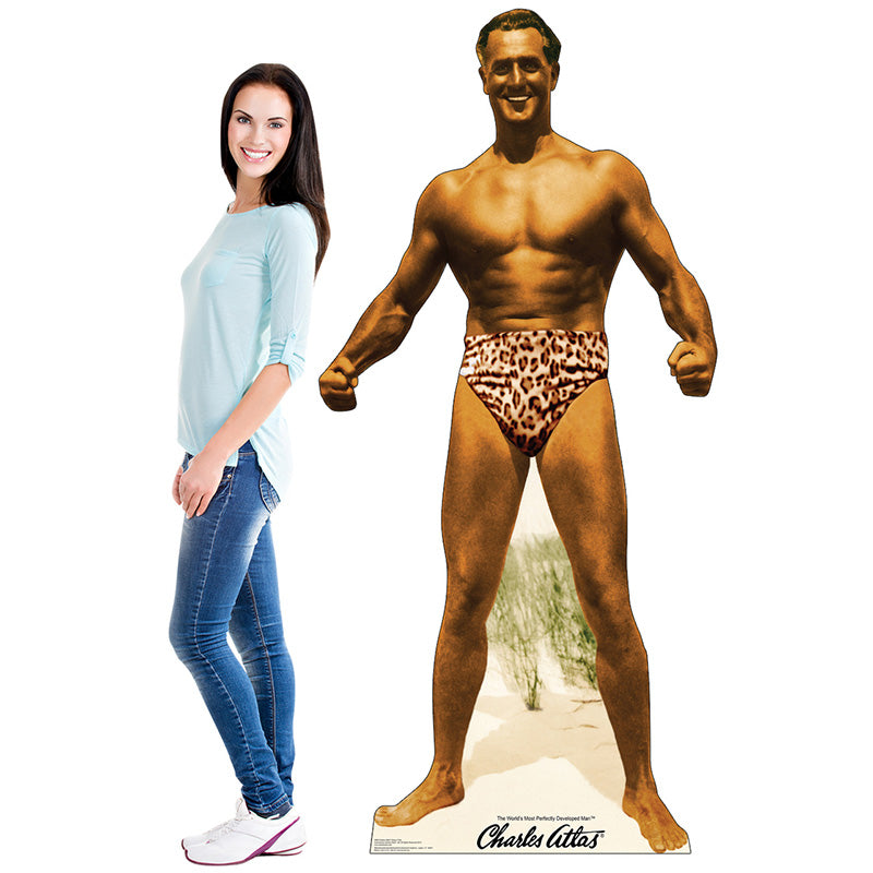CHARLES ATLAS Lifesize Cardboard Cutout Standup Standee - Example